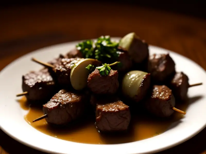 Basdırma kabab, agneau mariné à l'oignon