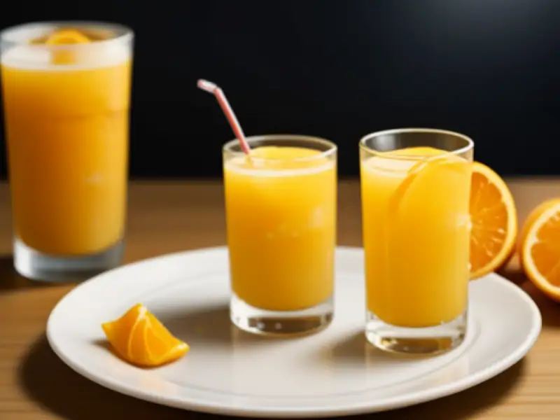 Boisson à base de jus d'orange
