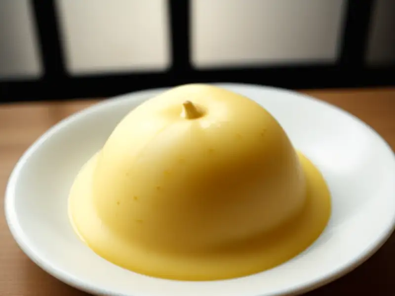 Crème de courge japonaise à la maïzena
