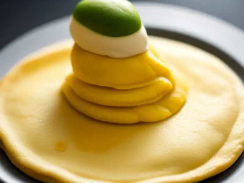 Crêpes de maïs à la garniture avocat
