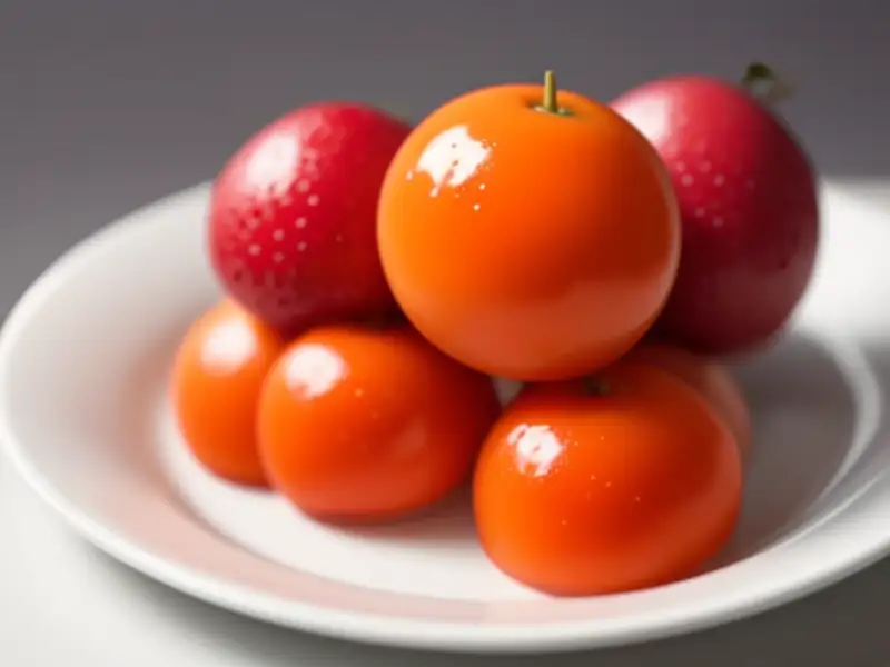 Kẹo hồ lô, fruits caramélisés sur bâtonnet
